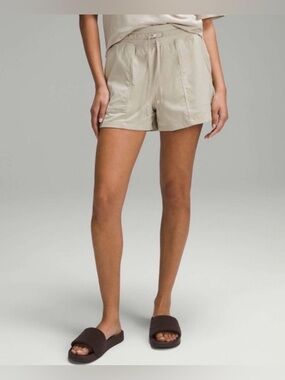 Lululemon Dance Studio Short, High-Rise, Mojave Tan, Size 4, Excellent Condition